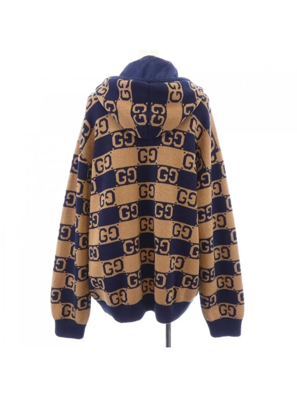 Gucci Hoodie Brown Navy